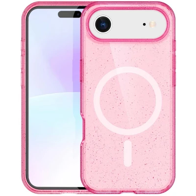 Afbeelding van imoshion Sparkle Backcover met MagSafe voor de Apple iPhone 17 Air Roze