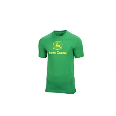 Afbeelding van JOHN DEERE Klassiek T shirt logo groen, Groen