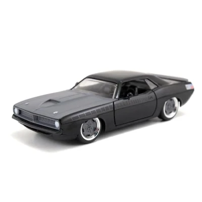 Afbeelding van 1972 Plymouth Barracuda [Jada 97206] Fast and Furious Black 1:32 Die Cast