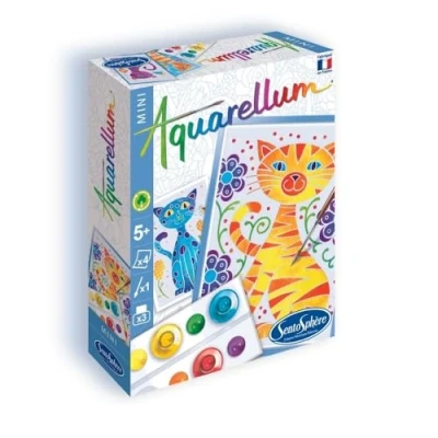 Afbeelding van SentoSphère Aquarellum Mini Katten