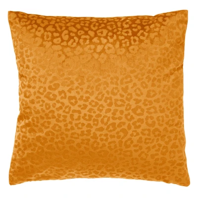 Afbeelding van Dutch Decor CHESSY Kussenhoes met dierenprint 45x45 cm Golden Glow geel