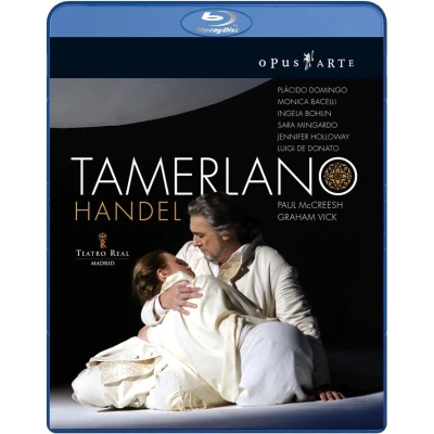Afbeelding van Domingo/Bacelli/Bohlin/Teatro Real Tamerlano (2 Blu ray)