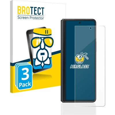 Afbeelding van BROTECT Screenprotector voor Samsung Galaxy Z Fold 3 5G Folie Beschermfolie Beschermglas transparant (3 Stuks)