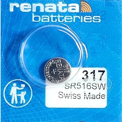 Afbeelding van Renata / Swatch Group knoopcel oxide zilver 317 1,55 V 10,5 mAh blister(s) x 1