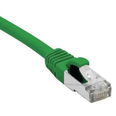 Image de Cordon RJ45 catégorie 6 F/UTP LSOH snagless vert 2 m