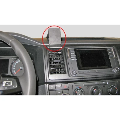 Afbeelding van Brodit ProClip VW Caravelle/T6 Transporter/Pickup (Bj. 16 20) Telefoonhouder voor in de auto