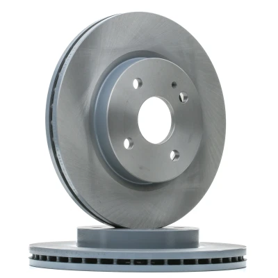 Afbeelding van FEBI BILSTEIN 108431 Remschijf Vooras 258 23 4 100 interne ventilatie Gecoat MAZDA: 2 Hatchback
