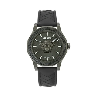 Afbeelding van Versace Quartz Analog Medusa DECO GENT WC9 Horloge, Heren, Maat: One Size, Black