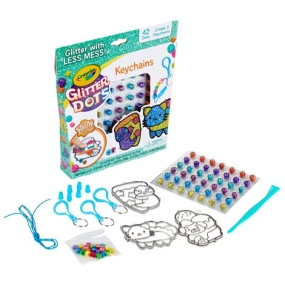 Image de Kit créatif Goliath Glitter Dots Keychains