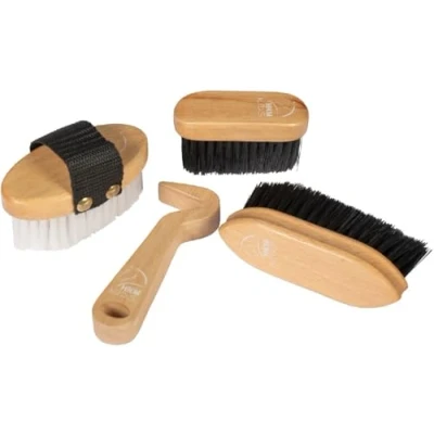 Afbeelding van HKM Borstelset Hobby Horsing Naturel