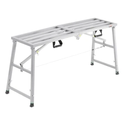 Image de VEVOR Plateforme Travail Échafaudage 360kg Hauteur Réglable 700/850/1000/1150mm