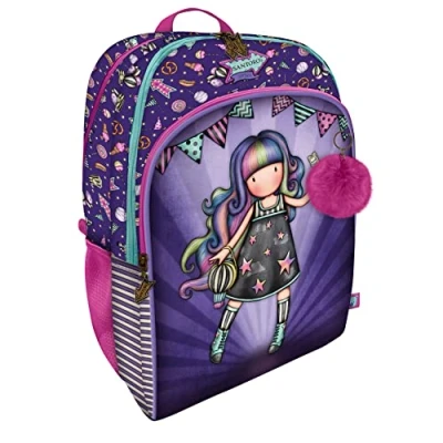 Afbeelding van Schoolrugzak Gorjuss Up and away Paars 34.5 x 43.5 22 cm