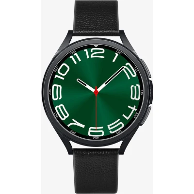 Afbeelding van Spigen Enzo Universeel Smartwatch 20MM Bandje Echt Leer Zwart