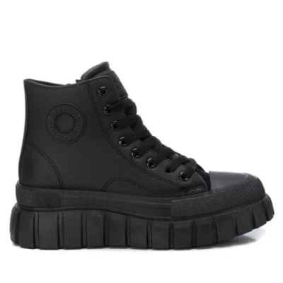 Afbeelding van REFRESH 172359 damessneakers, zwart.