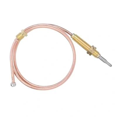 Afbeelding van Universele vervangende thermokoppel voor gaskachel, ketel, boiler, lengte 600 mm, schroefdraad M8, thermokoppel, schoorsteensonde, barbecue