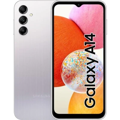 Afbeelding van Smartphone Samsung SM A145R/DSN Zilverkleurig 6,6&quot; 4 GB RAM 128