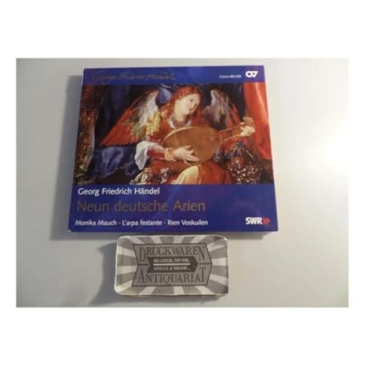 Afbeelding van Monika Mauch, L&#039;Arpa Festante, Rien Voskuilen Händel: Nine German Arias (CD)