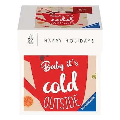 Afbeelding van Ravensburger Puzzel 17356 Happy Holidays Baby it&#039;s cold outside 99 stukjes
