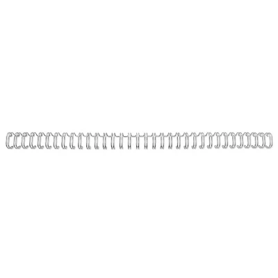 Image de GBC WireBind 5 mm 34 anneaux A4 (210 x 297 mm) 35 feuilles argent 100 unités fil de ligature