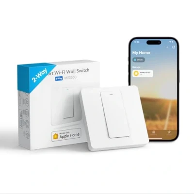 Afbeelding van 2 drożny przycisk dotykowy Meross Smart Wi Fi Wall Switch