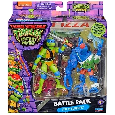 Afbeelding van Teenage Mutant Ninja Turtles Leonardo Vs. Superfly