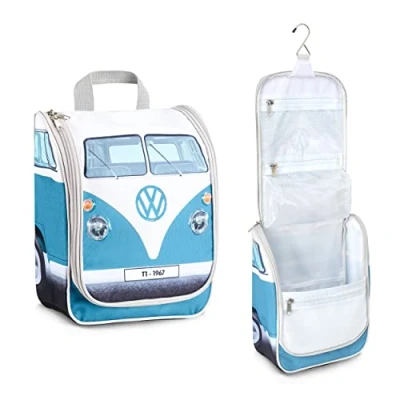 Afbeelding van BRISA VW Hangende waszak voor volwassenen en kinderen, uniseks reisaccessoires, Blauw, reistoilettas, toilettas op reis