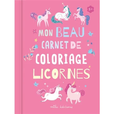 Image de Mon beau carnet de coloriage : Licornes