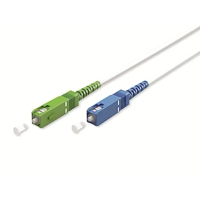 Afbeelding van Goobay Glasvezelkabel (FTTH), Singlemode (OS2) White, wit (Simplex), 25 m