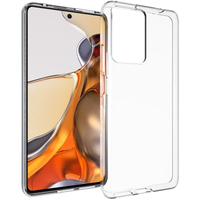 Afbeelding van Accezz Hoesje Geschikt voor Xiaomi 11T Pro / Siliconen Clear Backcover Transparant