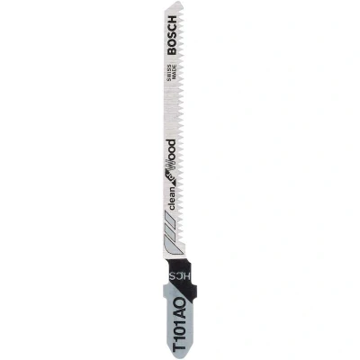Afbeelding van Bosch Accessories 2609256723 Decoupeerzaagblad HCS, T 101 AO Clean for Wood 2 stuk(s)