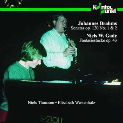 Afbeelding van Niels Thomsen &amp; Elisabeth Westenholz Clarinet Sonatas (CD)