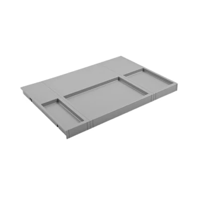 Afbeelding van Hailo Tablarboden 1109749 voor kasten met een breedte van 60 cm multideksel kunststof grijs rek max. 2 kg