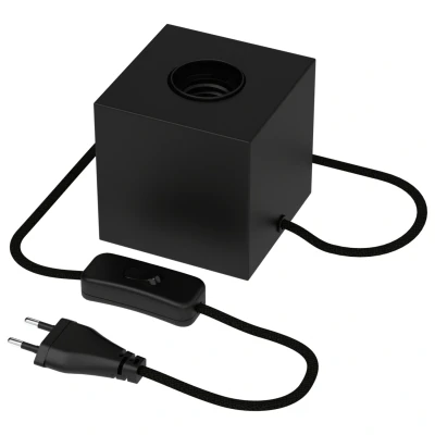 Afbeelding van Lampvoet Calex (Tot 40W, Mat zwart)