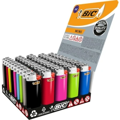 Afbeelding van BIC J25 Mini aansteker standaard tray x50