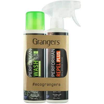 Image de Grangers Performance Wash + Repel Plus Spray Eco Twin Pack Articles d&#039;entretien pour les vêtements