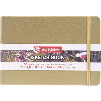 Afbeelding van Schetsboek Talens Art Creation goudgeel 21x15cm 140gr 80vel