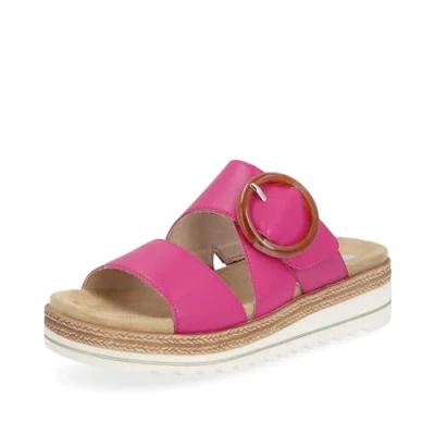 Afbeelding van Remonte Muiltjes, Dames, Maat: 38, Rosa Leer