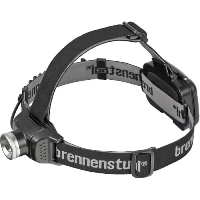 Image de Brennenstuhl lampe frontale led 200 lm ip44 avec 3 piles aa incluses 4h d&#039;autonomie