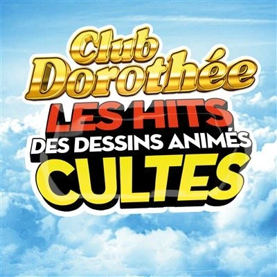 Image de Club Dorothée : les hits des dessins animés cultes Vinyle Rouge Transparent