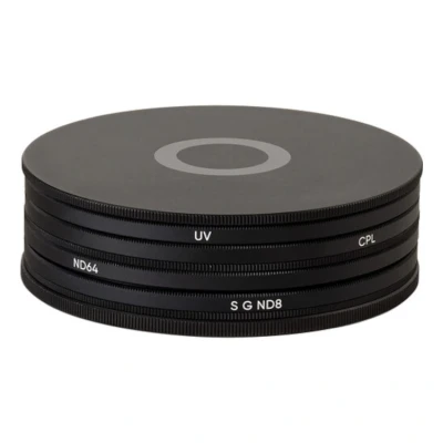Afbeelding van Urth Filterset voor 67 mm lens: UV, polarisatiecirkel (CPL), ND64, ND8 graduatie Soft (Plus +)