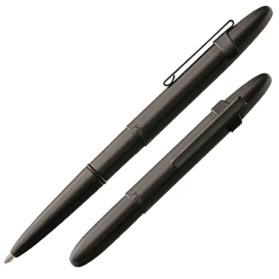 Afbeelding van Fisher Space Pen Bullet balpen mat zwart met clip