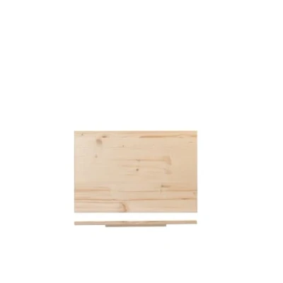 Afbeelding van Home Pastaplank van massief hout, 60 x 40 cm