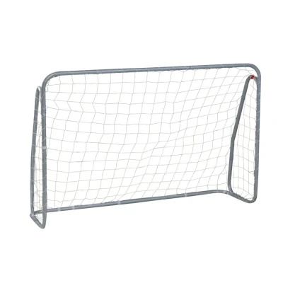 Afbeelding van Garlando Voetbaldoel Smart Goal 180 x 120 60 cm Grijs Staal