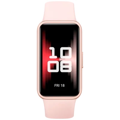 Image de Huawei Bracelet 9 Rose (Bracelet Silicone Rose)