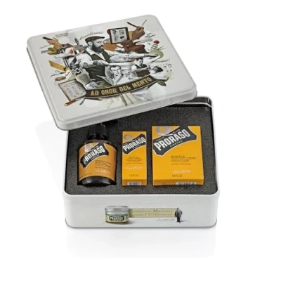 Afbeelding van Proraso Beard KIT Huidverzorgingsset, Heren, Maat: One Size, Wood &amp; spice