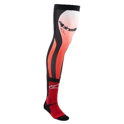 Afbeelding van Alpinestars 2025 Kniebrace Crosssokken Rood / Wit maat L/XXL
