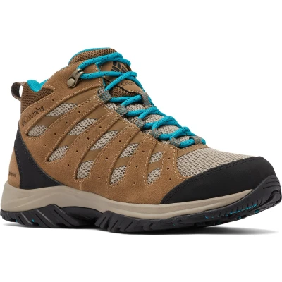 Afbeelding van Columbia Redmond III MID Waterproof Outdoorschoenen khaki, Dames, Maat: 39.5, Khaki Leer en textiel