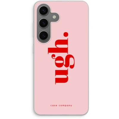 Afbeelding van Case Company® hoesje geschikt voor Samsung Galaxy S24 Ugh Soft Cover Telefoonhoesje Bescherming aan alle Kanten en Schermrand