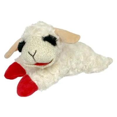 Afbeelding van Happy pet lambchop schaap pluche 27x13x13 cm