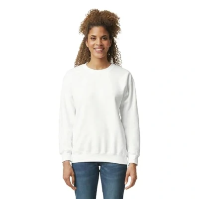 Afbeelding van Gildan Heavy Blend Sweatshirt voor volwassenen, Wit.